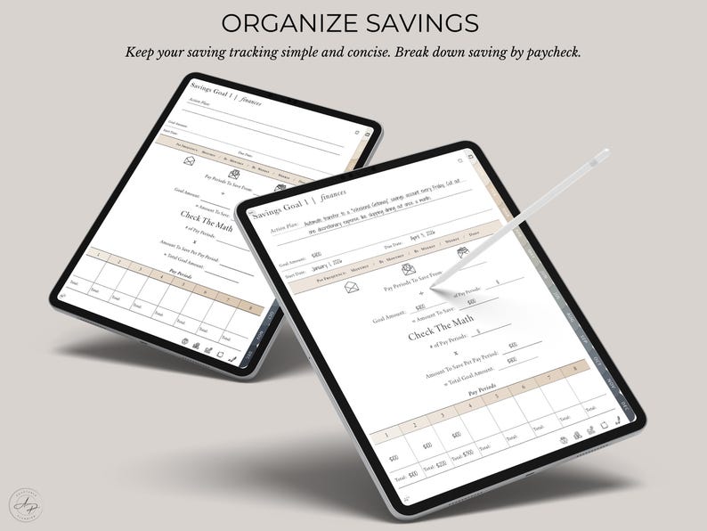 2026 Bi-Weekly Paycheck Budget Planner: Digital Financial Tracker (GoodNotes) image 13