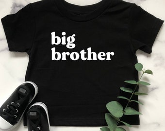 BIG BROTHER Toddler Tee | Pregnancy Announcement | Big Brother Shirt | Sibling Tee