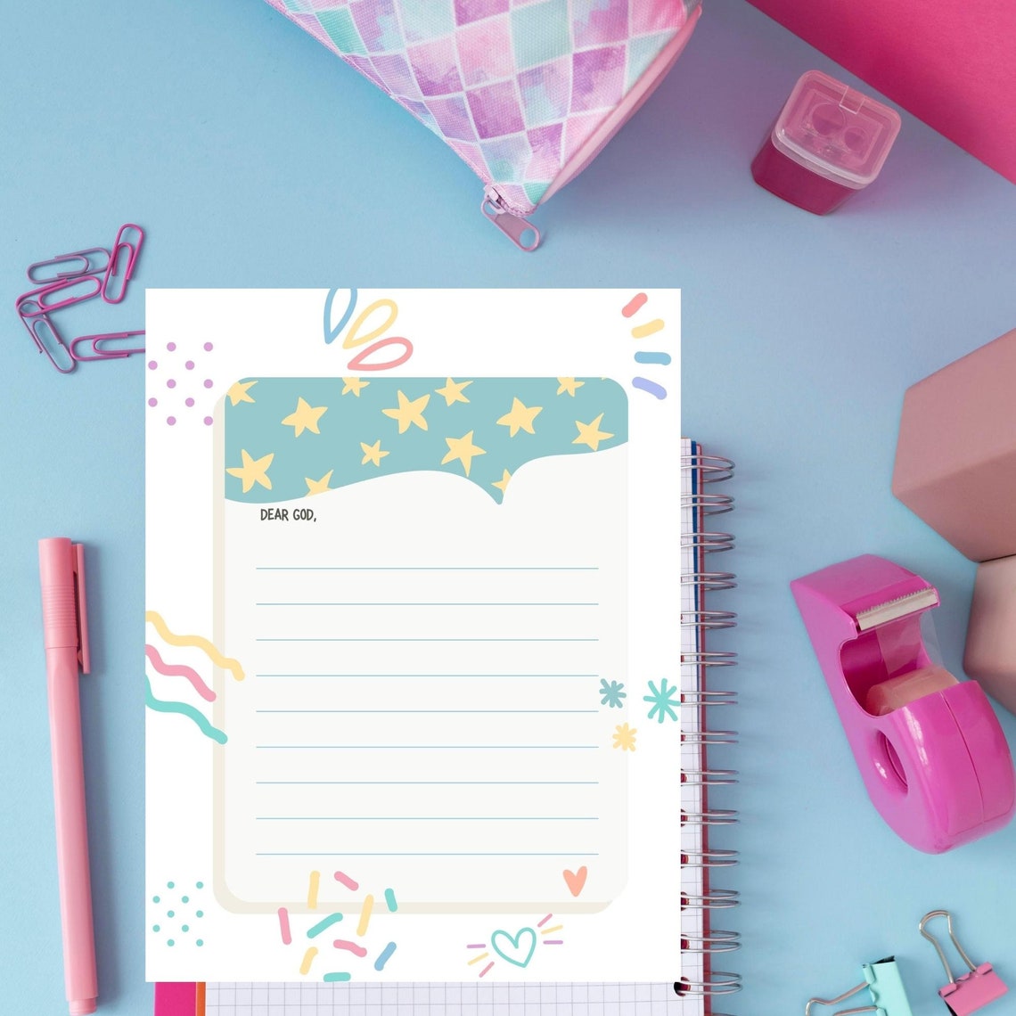 Kids Prayer Journal Printable Children's Prayer Journal - Etsy