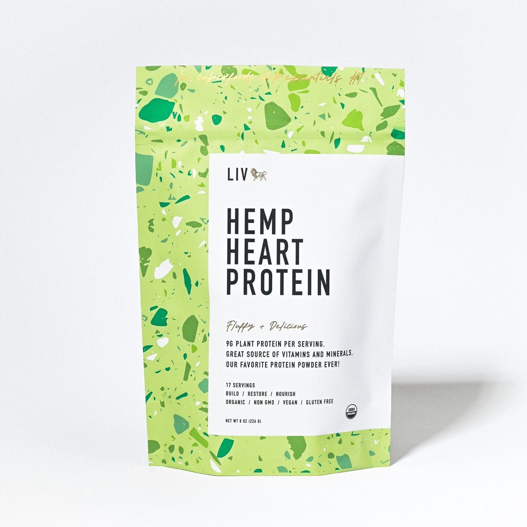 Organic Hemp Heart Protein Powder Etsy
