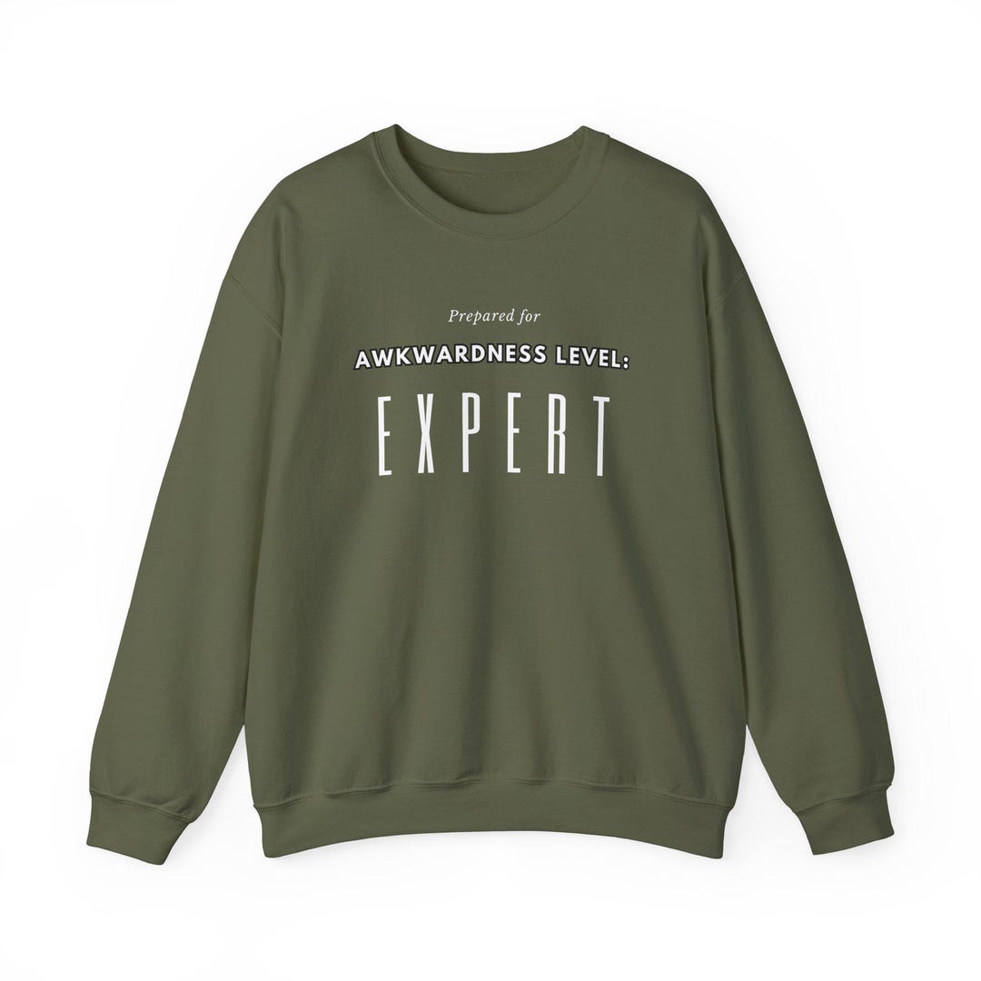 Awkward Expert Sweatshirt - Etsy