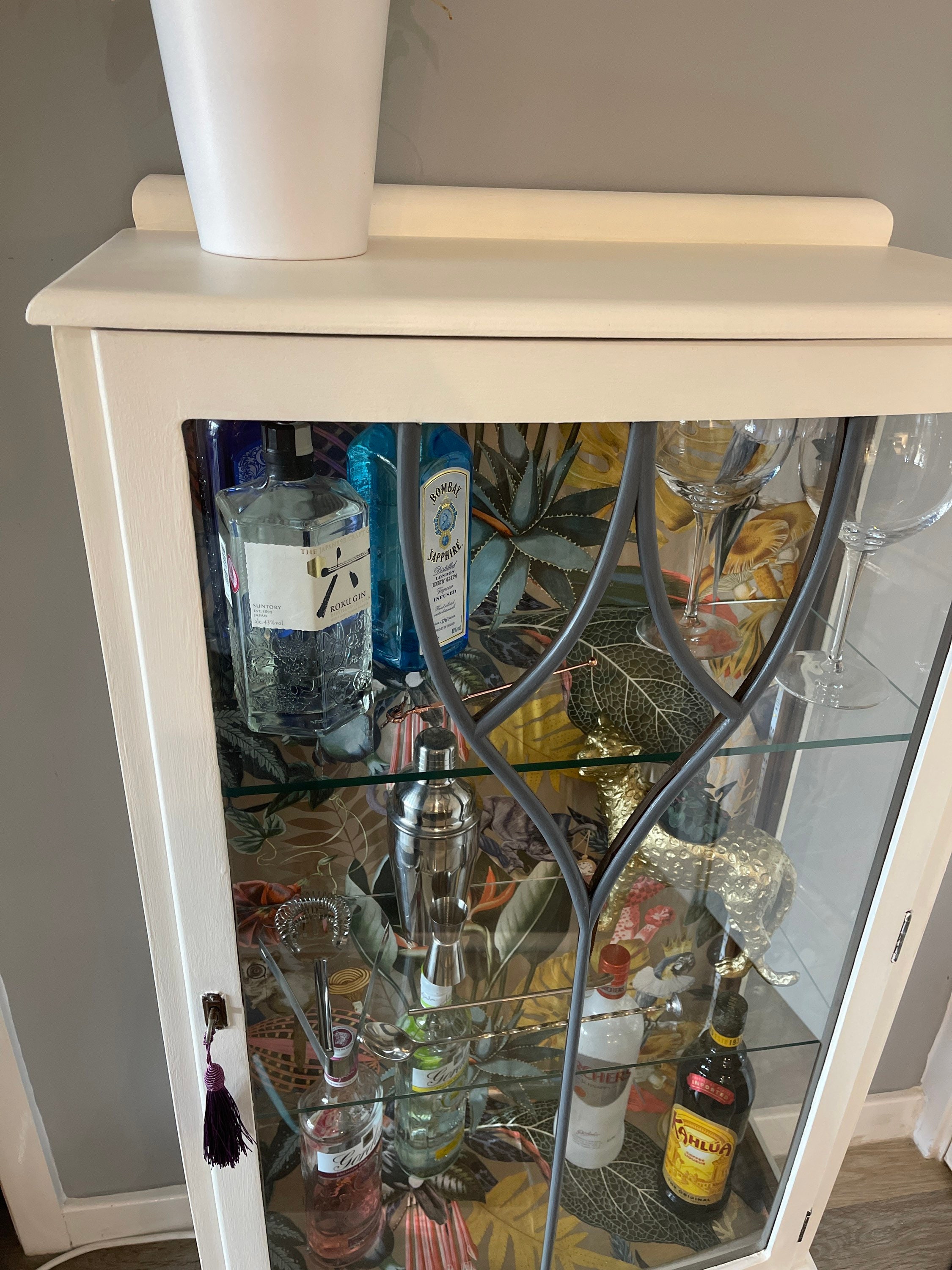 This has been SOLD 1960s funky gin with LED Etsy