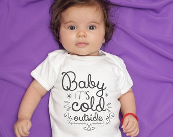 Christmas Baby Bodysuit, Gift For Baby Christmas, First Christmas Baby, Baby Christmas Outfit, Unisex Christmas Baby, Christmas Song Baby