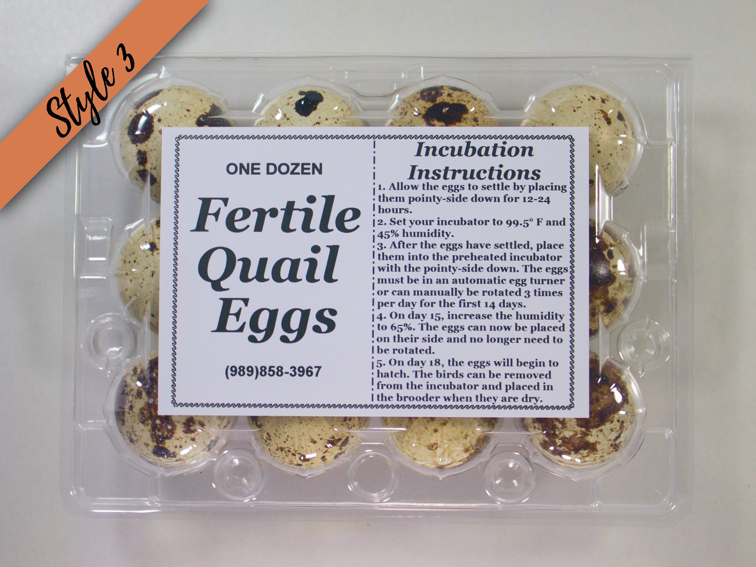 Customizable Quail Egg Carton Labels With Adhesive Backing Etsy