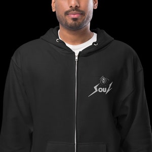 Soul Collector &quot;Ice&quot; Full Zip-Up Hoodie