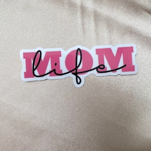 Mom life stickers | Waterproof vinyl stickers | Gifts for moms | laptop stickers | flask stickers | mom life sticker for laptop