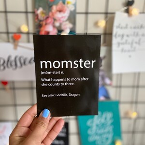 Aimants pour réfrigérateur | Aimant mignon de réfrigérateur de maman | Cadeaux pour maman | Cadeaux fête des mères | Cadeaux pour elle | Carte postale aimantée pour maman