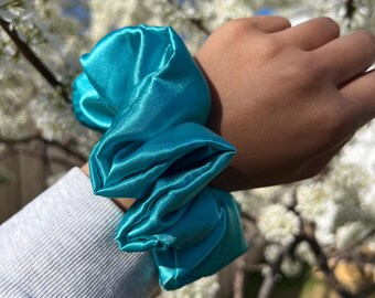 Scrunchie Con Fiocco In Seta Personalizzato - Foto 7