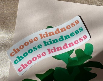 Kindness is Magic Sticker: Waterproof Vinyl Laptop Decal