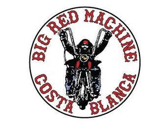 aufkleber Hells Angels sticker Support 81 Big Red Machine Biker