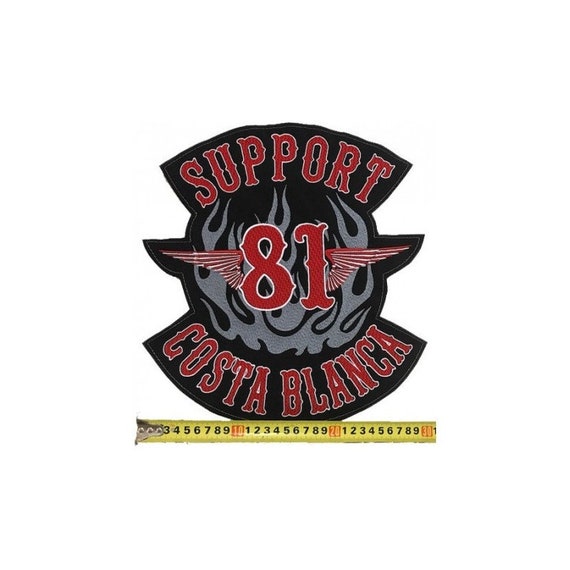 Hells Angels Support81 Work Shirt Flanell Big Red Machine