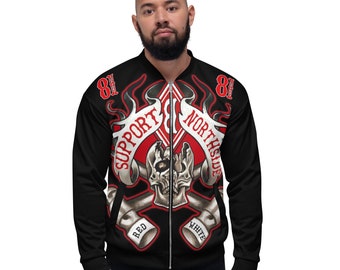 01 Hells Angels Support81 NorthSide Bomber Jacket