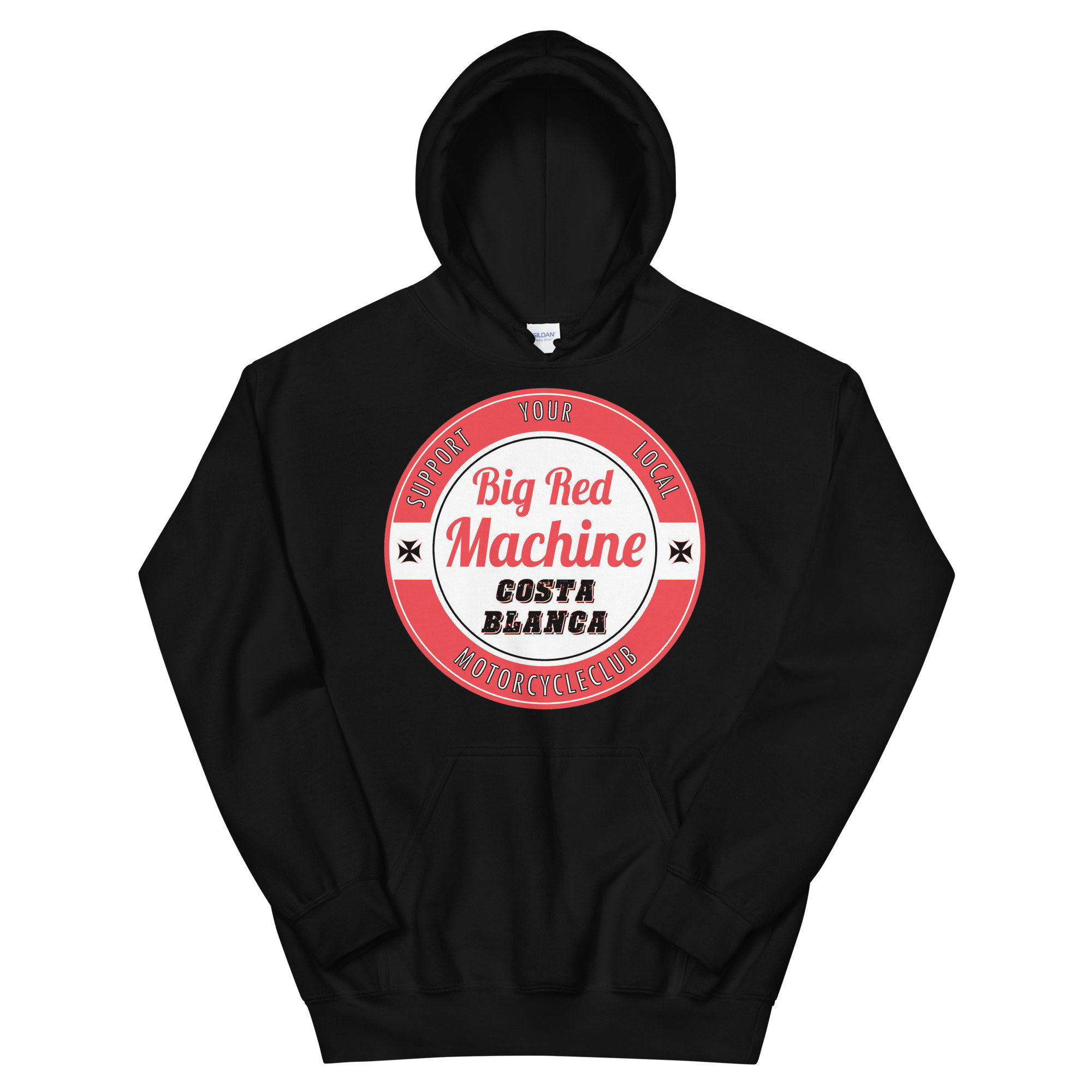 01 Hells Angels BIG RED MACHINE Support81 Hoodie - Etsy