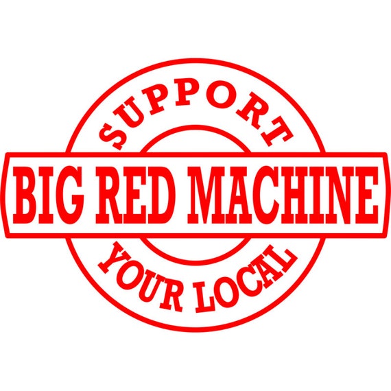 SUPPORT YOUR LOCAL 81 ビッグレッドマシン ステッカー Hells Angels Support 81 Sticker SYL BRM 9 Cm. - Etsy