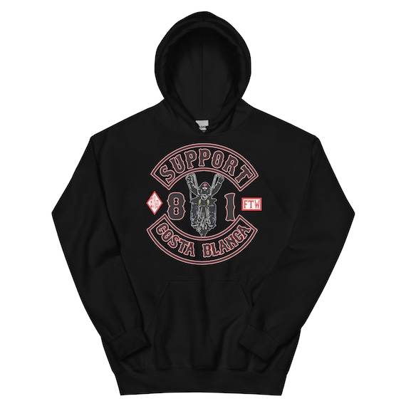 01 Hells Angels Biker Support81 Hoodie Big Red Machine Black 01 Hells Angels Biker Support81 Hoodie Big Red Machine Black