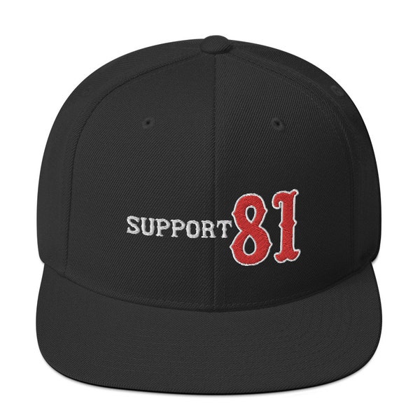 01 Hells Angels Support81 Snapback Hat Classic Old School