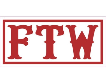 Hells Angels  sticker Support81 FTW   7,5cm x 3,5cm