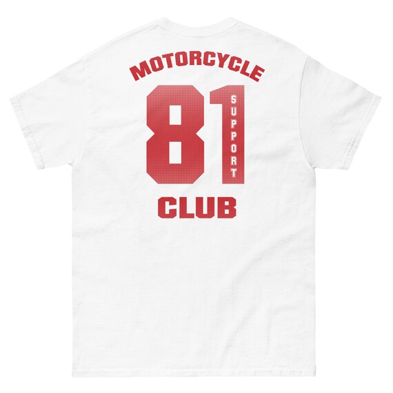 01 ヘルズエンジェルス ベースボール ホワイト Tシャツ サポート81 