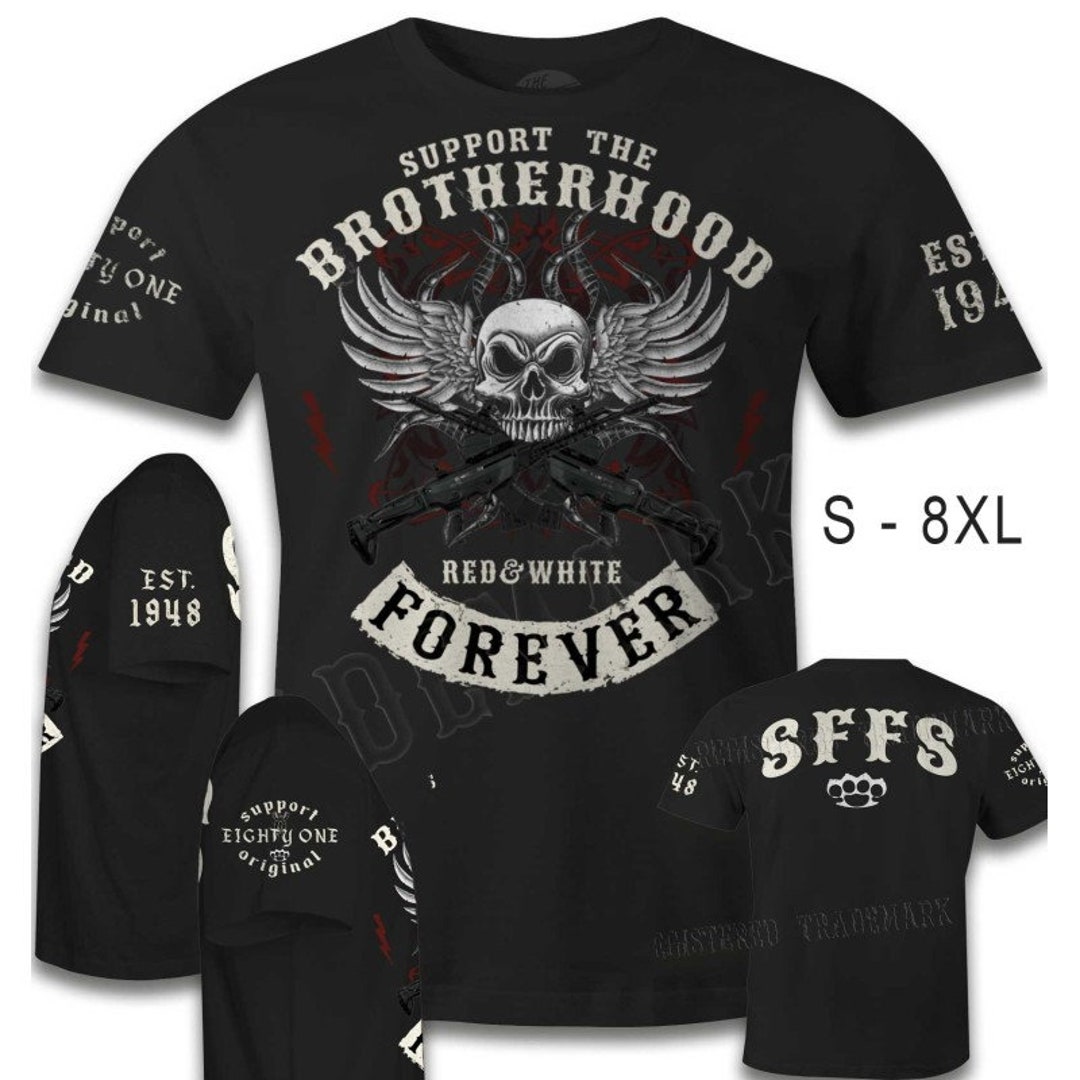 Hells Angels Support 81 T-shirt Brotherhood Special - Etsy