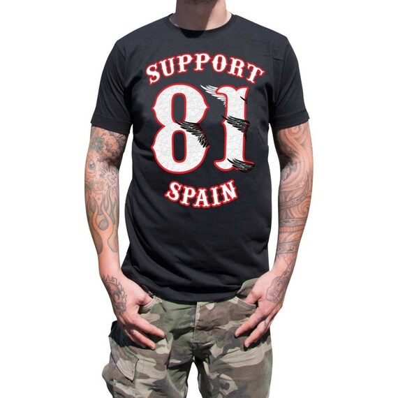 Hells Angels Support 81 T-Shirt, Big Red Macchina Saarbruecken - Foto 6
