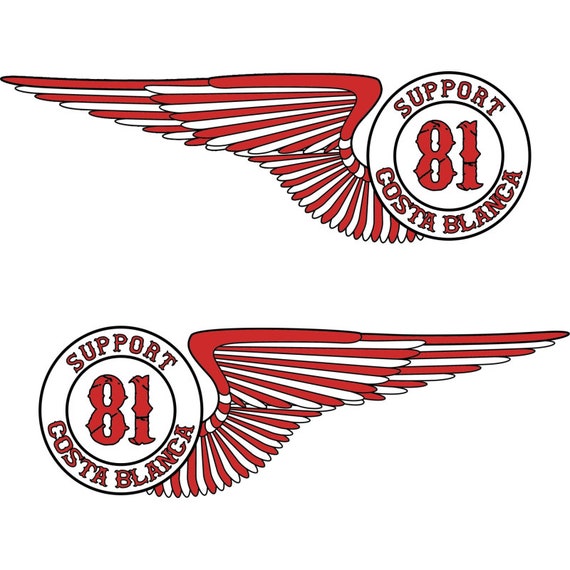 SUPPORT YOUR LOCAL 81 進化する人間とバイクのステッカー SUPPORT YOUR LOCAL 81 進化する人間とバイクのステッカー 【公式通販】