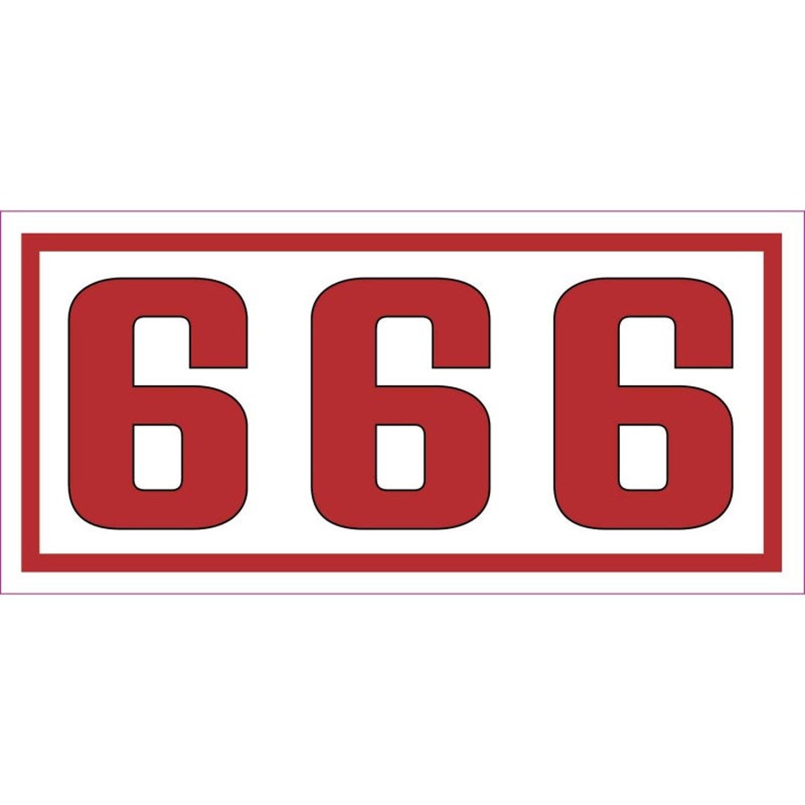 Hells Angels Sticker Decal Support81 - 666 - 7,5cm X 3,5cm - Etsy