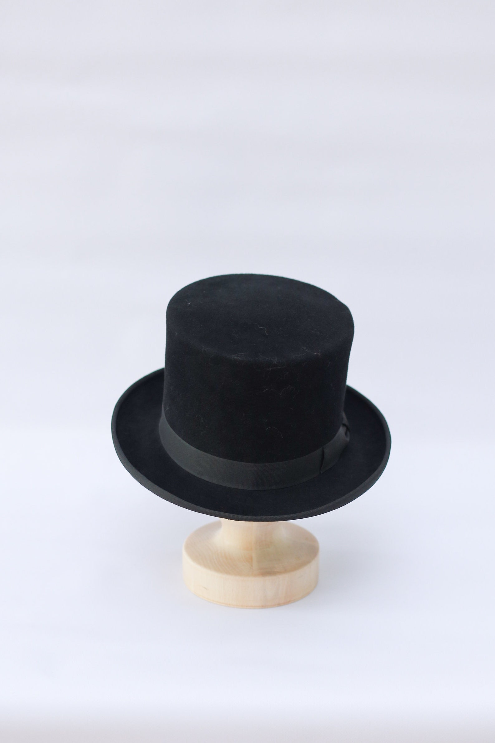 Sombrero Carnevale Cappello Bombetta In Feltro Per Bambini Nero