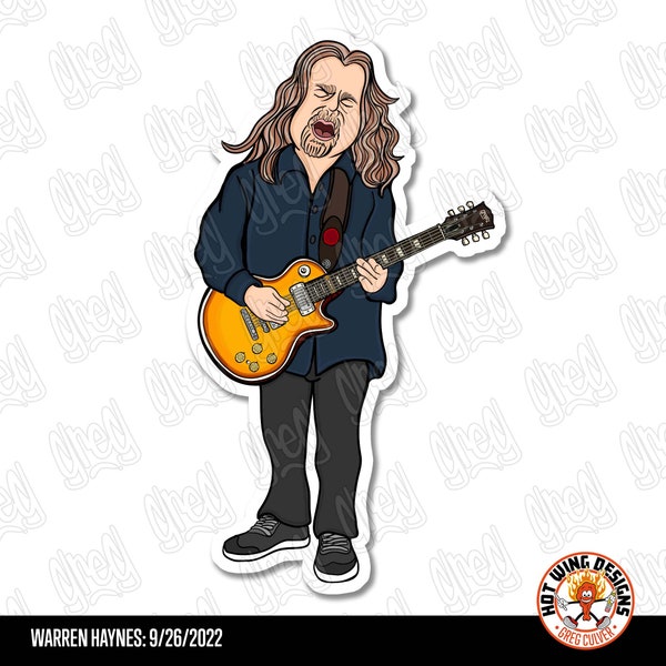 Warren Haynes Sticker