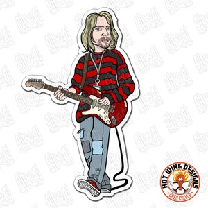 Kurt Cobain Sticker