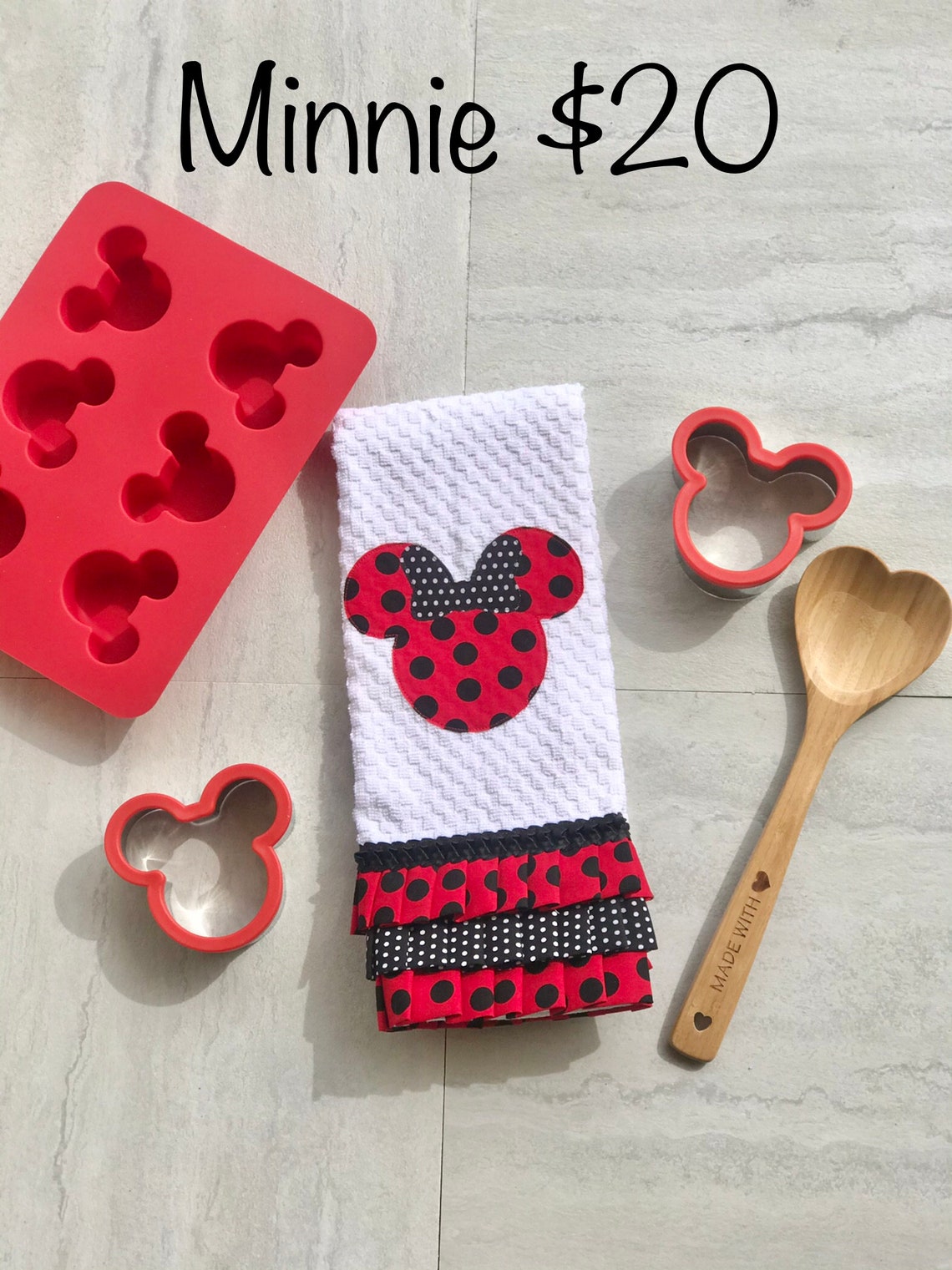 Mickey and Minnie Kitchen Towels/home Decor/personalized Etsy
