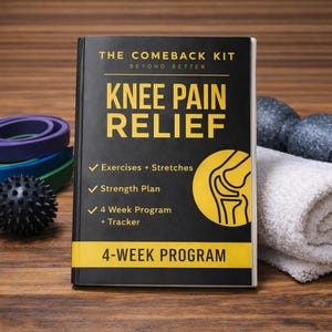 Runner’s Knee Recovery Plan PDF | Knee Pain Relief Exercises | 4 Week Program | Digital Download