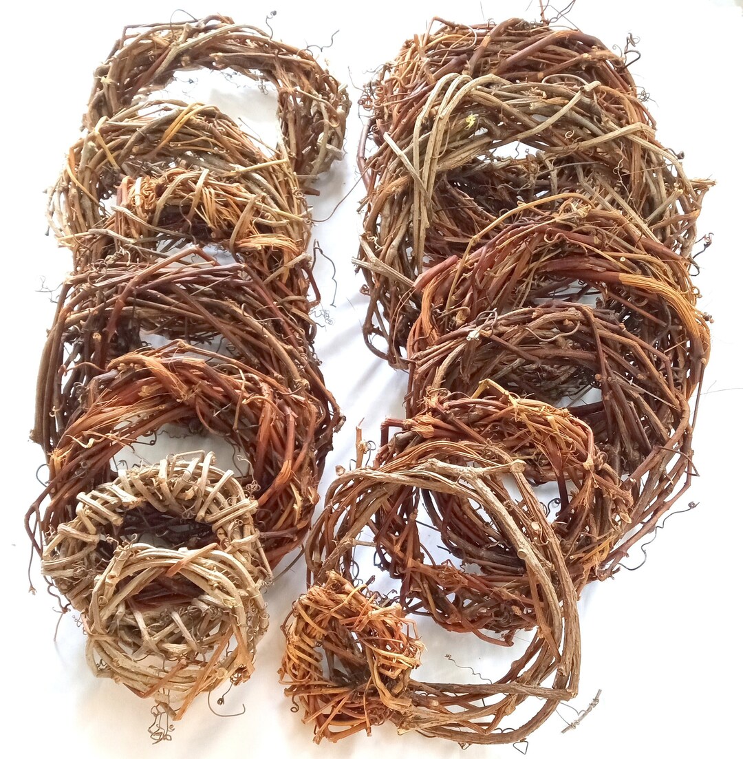 Grapevine Wreath , Bulk Wreaths , Craft Supply , Small Size , Primitive
