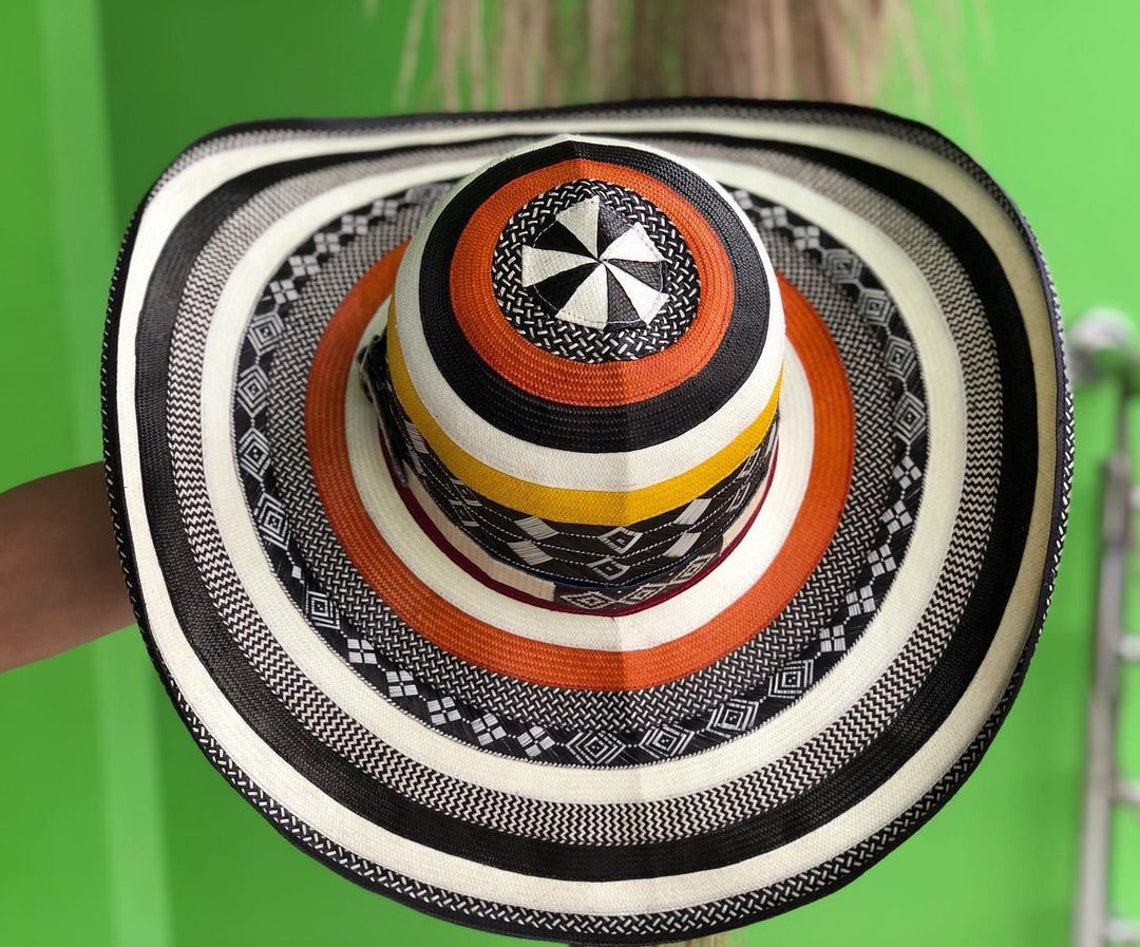Traditional colombiano hat vueltiao 27 fibers/C sun hat Etsy