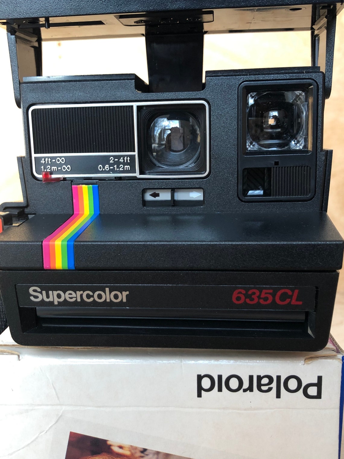 Polaroid 600 Supercolor 635 CL Instant Film Camera// Working Etsy