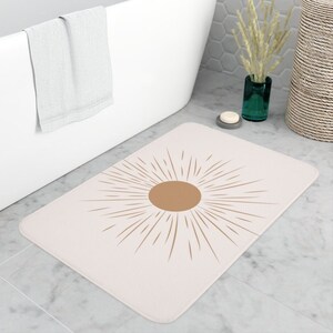 Bohemian Sun Memory Foam Bath Mat