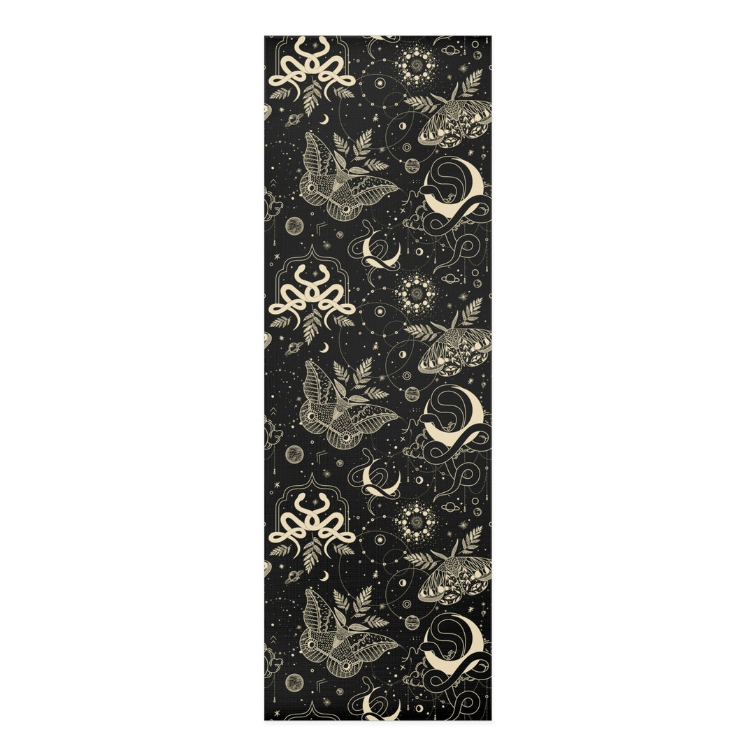 Celestial Snakes and Night Moth Foam Yoga Mat Etsy