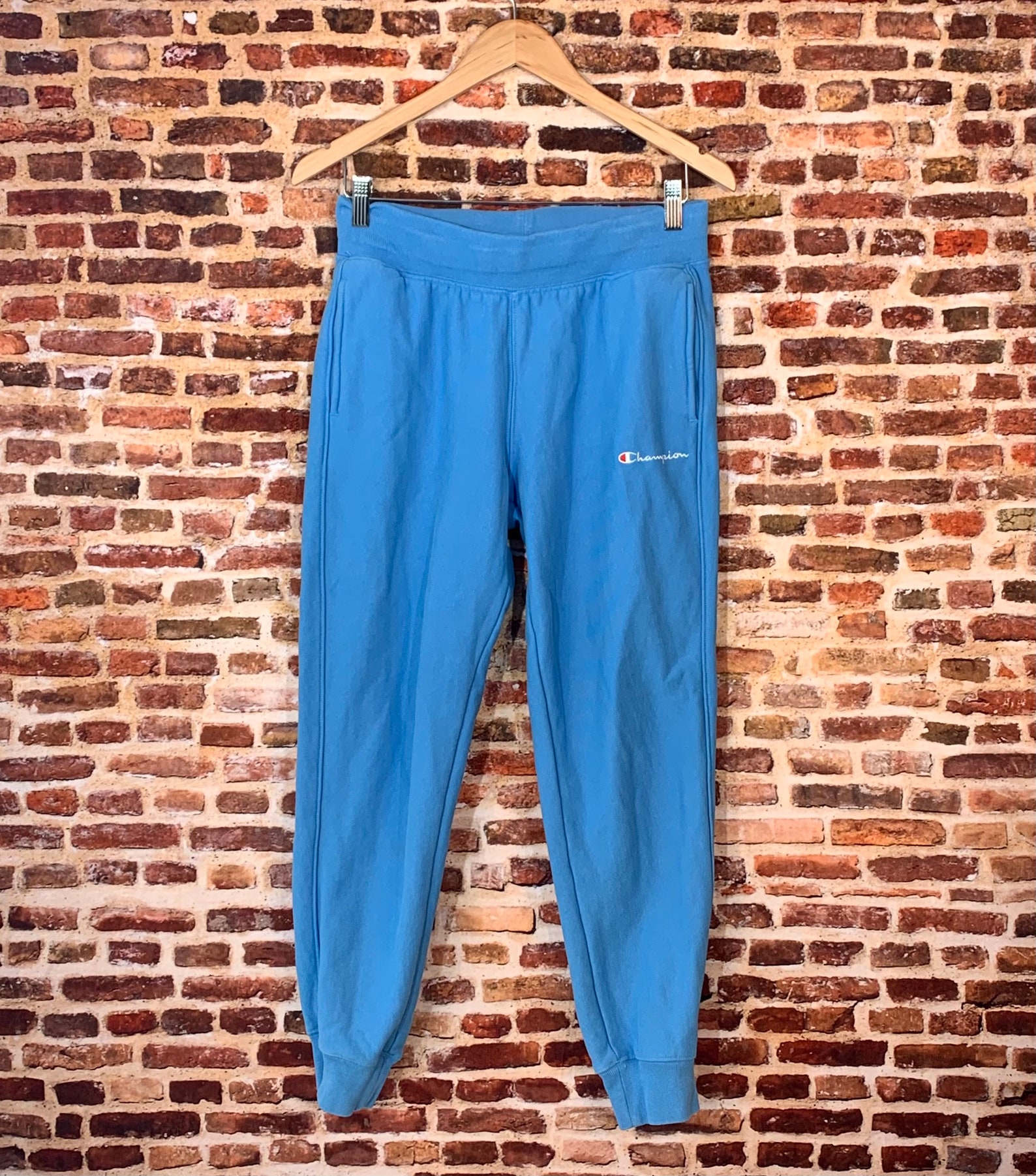 Vintage Champion REVERSE WEAVE Athletic Sweatpants Blue | Etsy
