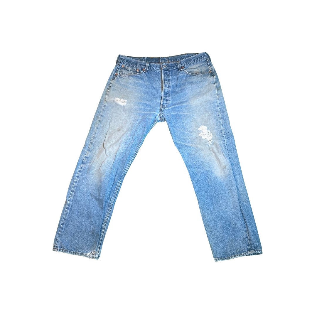 Vintage Levis 501 Jeans Measures 38x29 