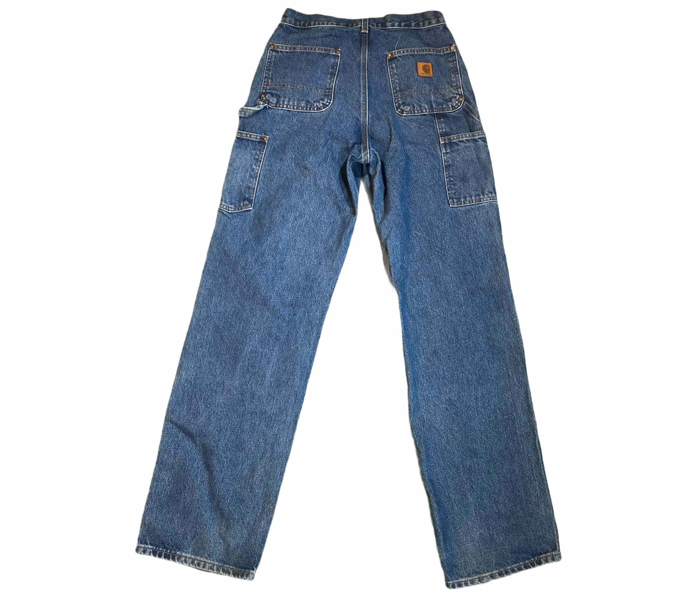 Vintage Carhartt Double Knee 30x34 Denim Jeans Workwear Pants | Etsy