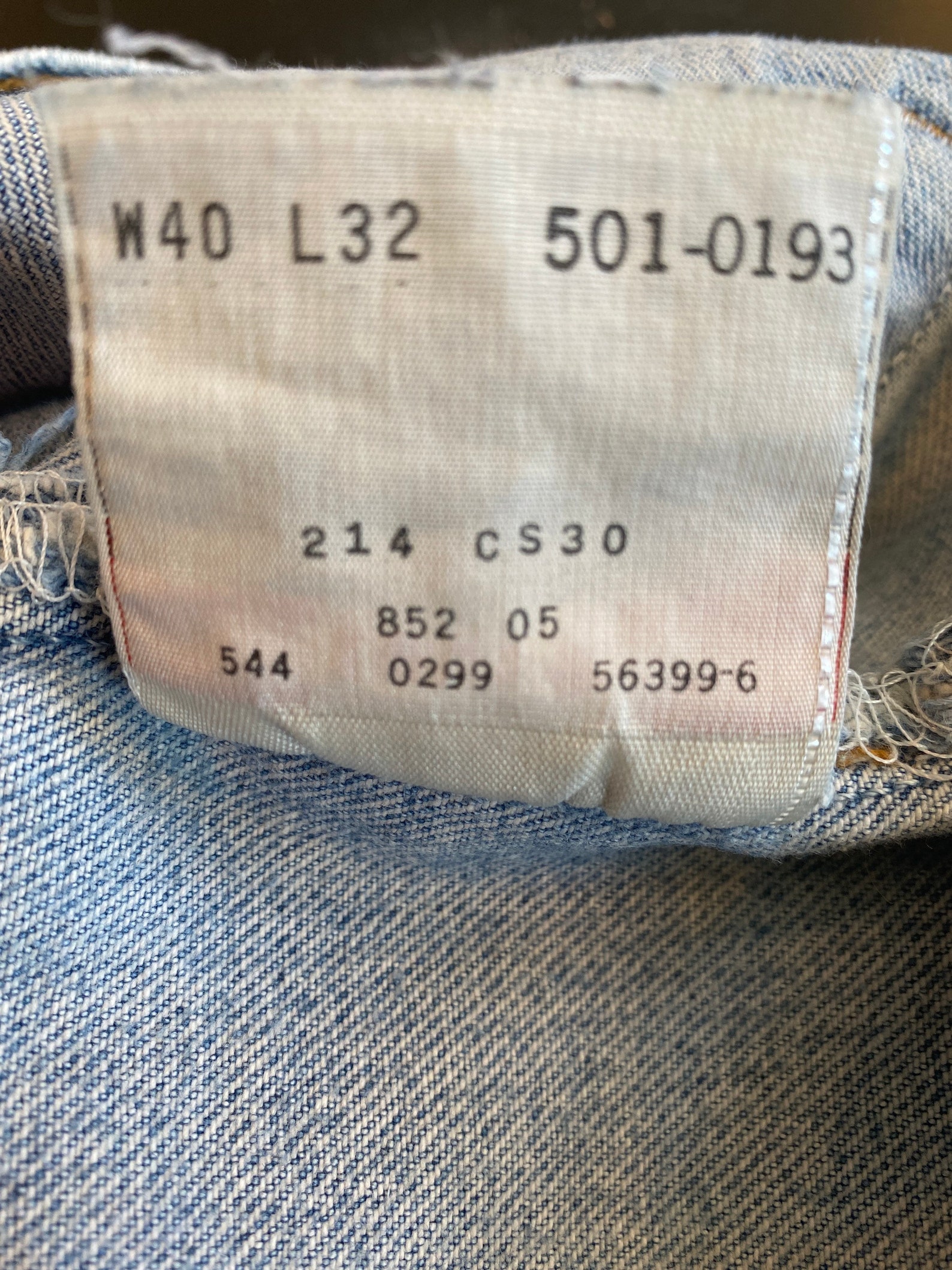 Vintage Levis 501 Jeans Measures 38x31 tag Reads 40x32 High - Etsy