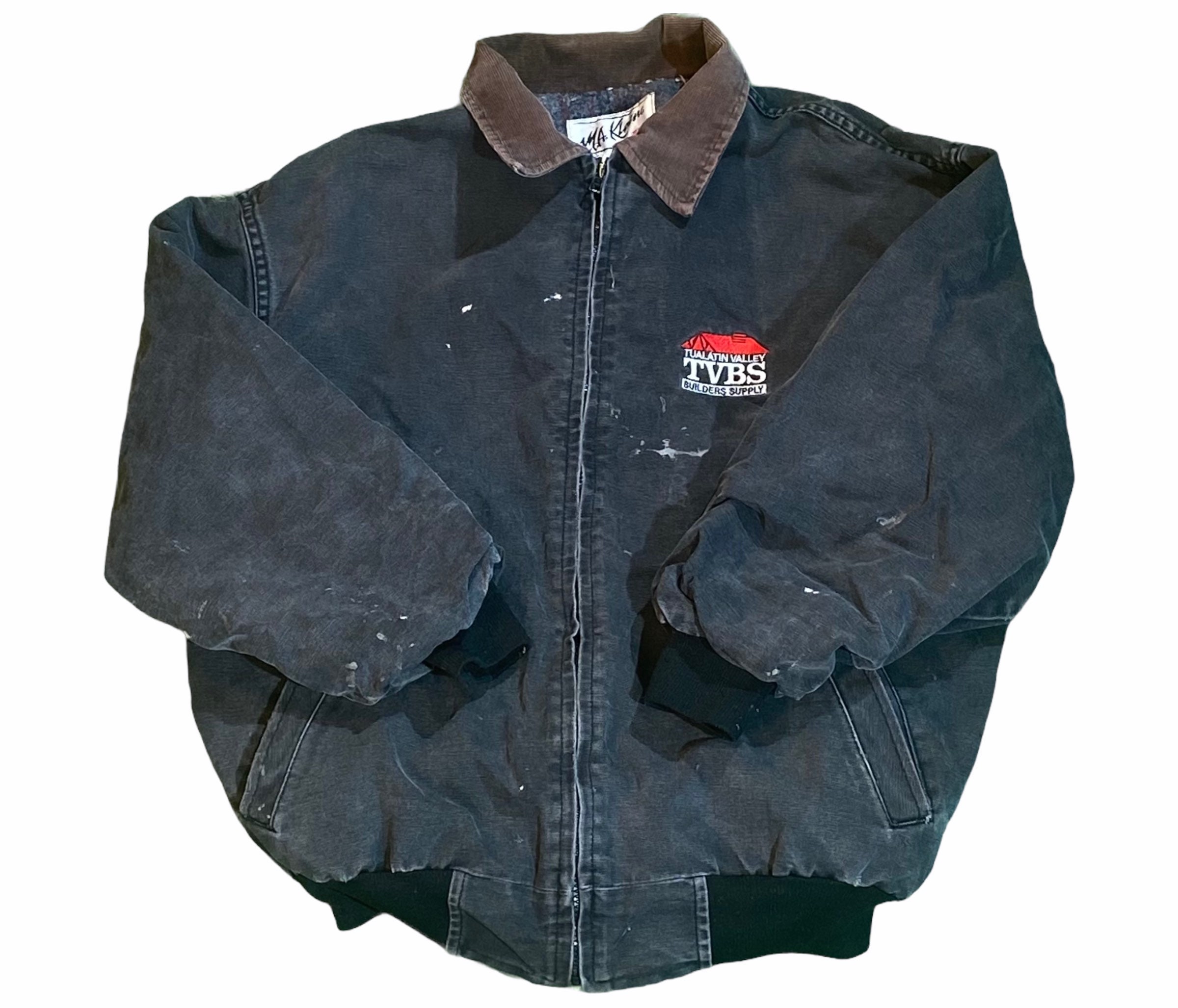 Vintage Detroit Jacket Style Size Large Blanket Lined Work Etsy