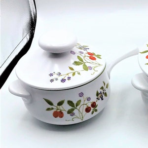 Berries & Such Progression Noritake Cookware Fruit, Berries, Leaves Motif Cookware/China/Giftable China/Piece Sold Separately