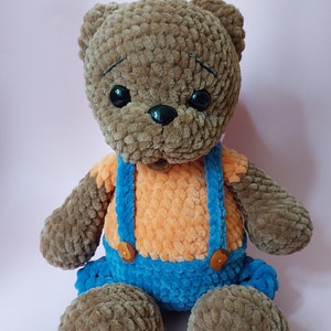 Crochet mascot toy