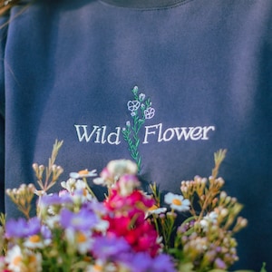 BTS RM Wild Flower Crewneck Sweatshirt