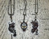 Ykza Game Necklace. Handmade Pendant Ichiban, Kiryu, Majima