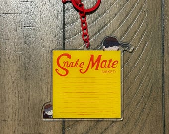 MGS Snake Mate Keychain- 3.5 inch keychain- Metal Gear