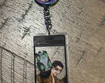Ykza  Majima 3’ inch keychain- phone shaped keychain, pocket racing