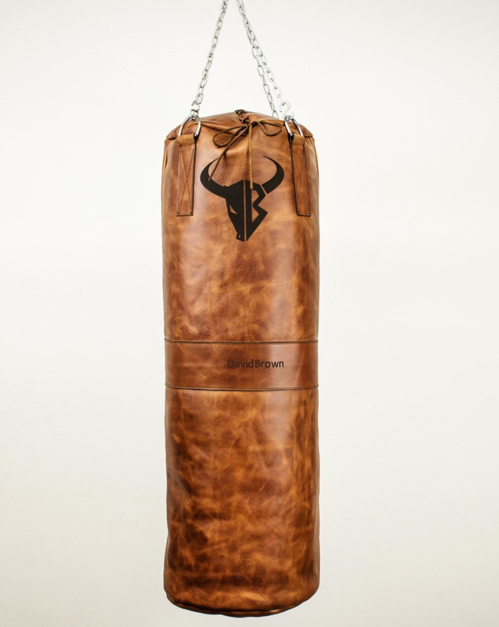 Personalized Leather Punch Bag unstuffed Ideal for Etsy