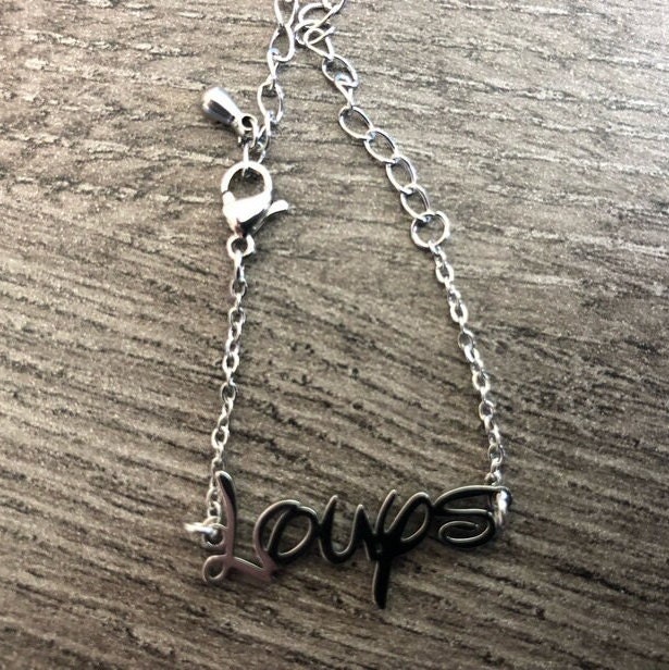 18k Gold Baby Name Bracelets Baby Baptism Bracelets Child ID Etsy