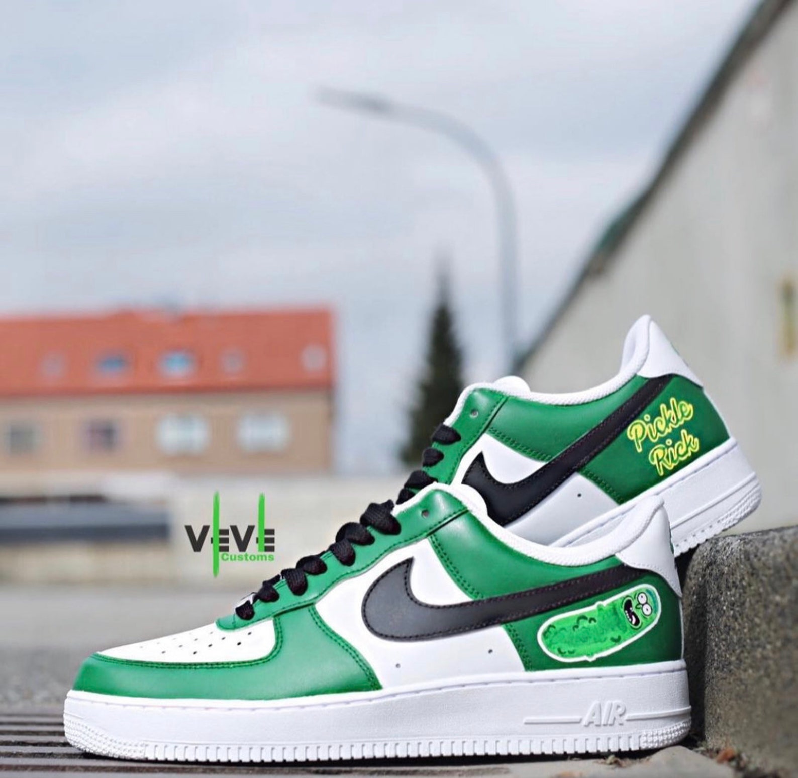 pickle rick air force 1